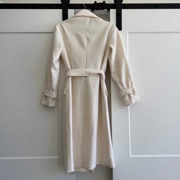 NWT Express Cream white Coat for Women. Sz xs - Picture 6 of 10